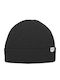 Beanie Unisex Σκούφος Πλεκτός σε Μαύρο χρώμα