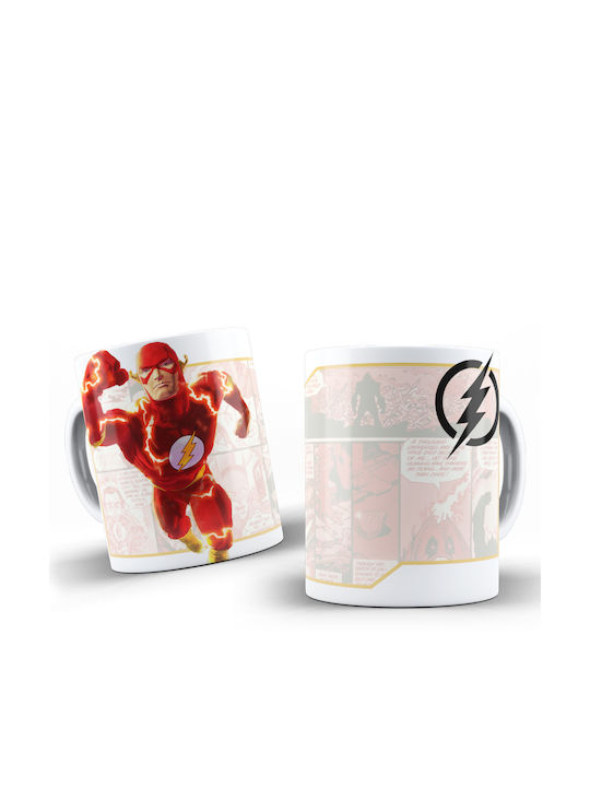 Cana Ceramică Albă 330ml Flash Dp5734