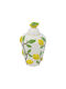 Artekko Διακοσμητικό Βάζο Keramik Lemon Gelb 22x22x37.5cm 1Stück