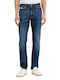 Men's Jeans Pants with Slim Fit Blue