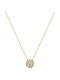 Papoulidis Jewellery Necklace Rosette from Gold Plated Silver