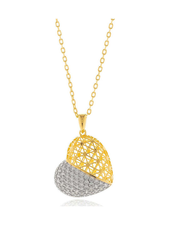 Jools Колие от Позлатено Сребърен