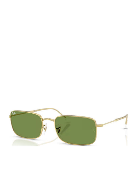 Ray Ban Unisex Sunglasses with Gold Metal Frame...
