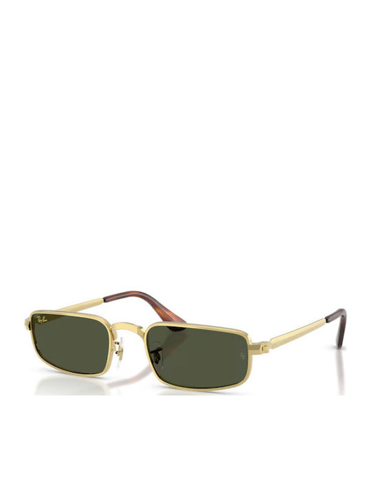 Ray Ban Unisex Γυαλιά Ηλίου με Χρυσό Μεταλλικό ...