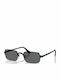 Ray Ban Унисекс Слънчеви очила с Черна Метална Рамка и Черни Стъкла RB3928 002/81