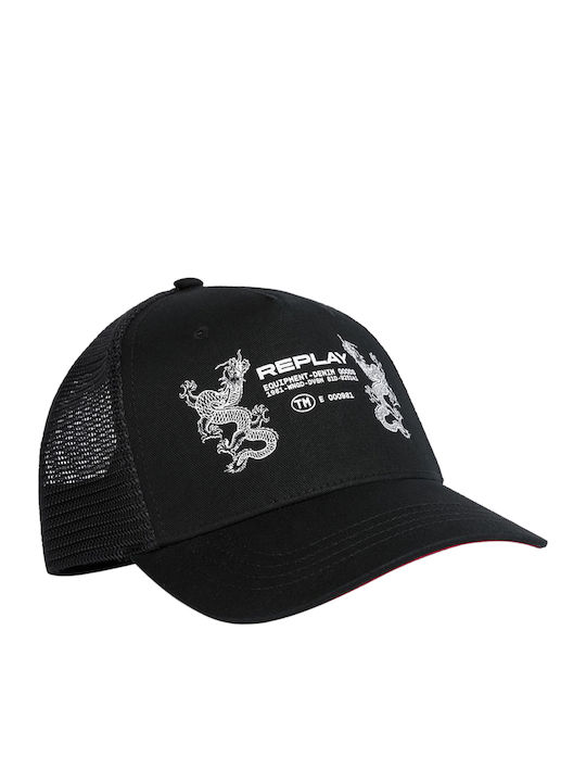 Replay Καπελο Ανδρικο Ax4344.000.a0406-0098 0098/black