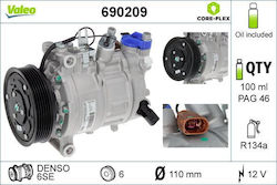 Air Conditioning Compressor Valeo 690209