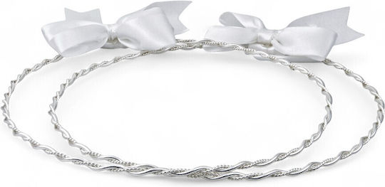 Handgefertigt Silber Hochzeitskronen