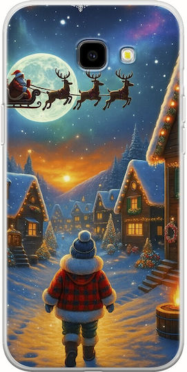 Santa Over Village Samsung Galaxy A5 2017 Гъвкав TPU Прозрачен Силикон