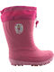 Cizme de cauciuc pentru copii Fuchsia