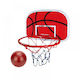 Indoor & Outdoor Wall Mounted Basketball Hoop with Ball