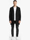 Herren Mantel Black