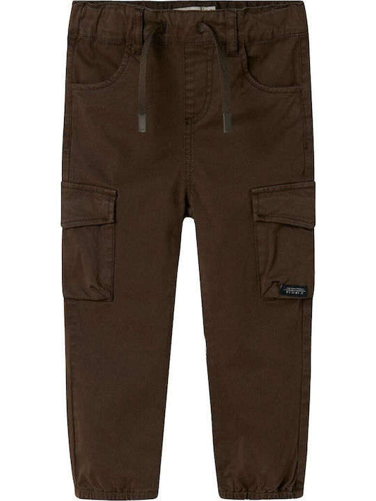 Name It Παιδικό Παντελόνι Cargo Καφέ Brown