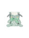 Kikka Boo Blanket Nursery Swaddling Blankets Fleece Green with Animal 75x100cm