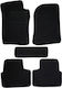 Car Carpet Mats Economical Quality Black Opel Vectra B Model 1995-2002 4 Pieces