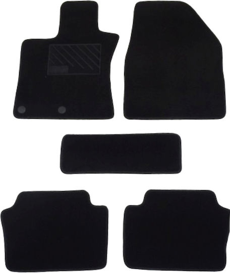 Car Carpet Set of 5 Pieces Economical Quality Black Nissan Qashqai J10 Model 2006-2013