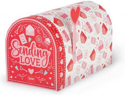Legami Milano Love Mailbox Κουτί Ροζ 4τμχ
