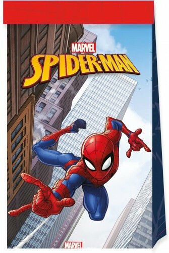 Procos Pungă Cadou Geantă pentru Cadou cu Tema "Spiderman" Multicoloră