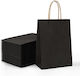 +Efo Paper Bag for Gift Black 31x12x42cm. 25pcs