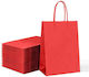 +Efo Paper Bag for Gift Red 31x12x42cm. 25pcs