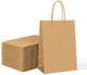 +Efo Paper Bag for Gift Brown 26x12x33cm. 25pcs