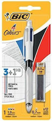 Bic 4 Mehrfarbige Kugelschreiber Multifunktions Stifte Set 12 Stück