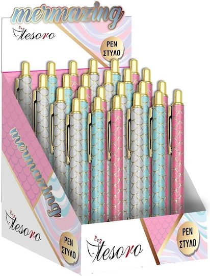 Tesoro Mermazing Kugelschreiber Ballpoint 24 Stück Verschiedene Farben