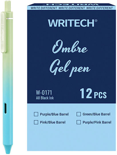 Writech Στυλό Gel 12τμχ