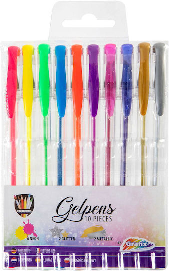 Zita Toys Stift Gel mit Mehrfarbig Tinte 10Stück