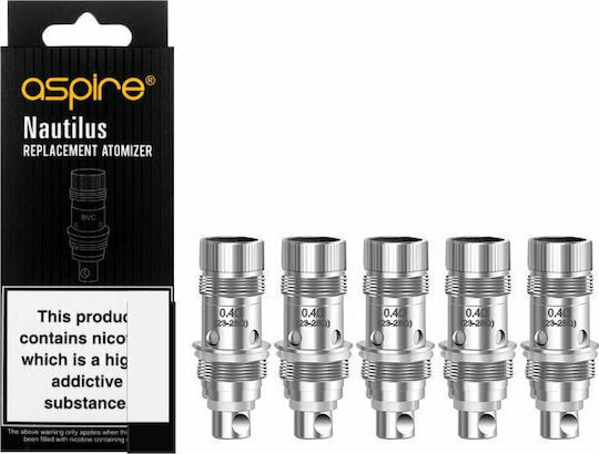 Aspire Nautilus 2S Rezistență pentru Țigări Electronice 0.4ohm (DL) 5buc
