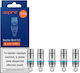 Aspire Nautilus Aio Съпротивление на Електронни Цигари 1ohm (МТЛ) 5бр
