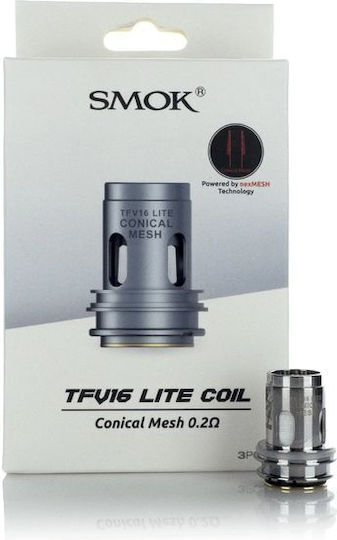 Smok TFV16 Lite Conical Mesh Rezistență pentru Țigări Electronice 0.2ohm (DL) 3buc