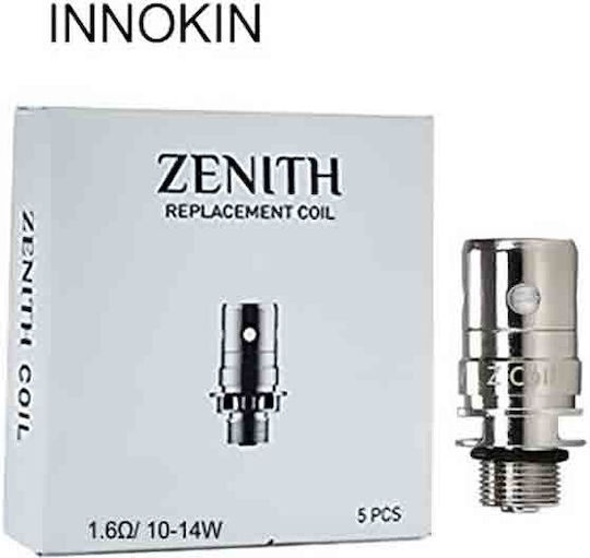 Innokin Zenith Αντιστάση Ηλεκτρονικών Τσιγάρων 1.6ohm (MTL) 5τμχ
