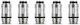 Lost Vape UB Lite Coil Electronic Cigarette Resistance 1.4ohm (MTL) 5pcs