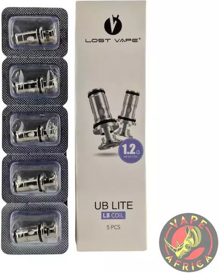 Lost Vape Ub Lite Coil L8 Rezistență pentru Țigări Electronice 1.2ohm (MTL) 5buc