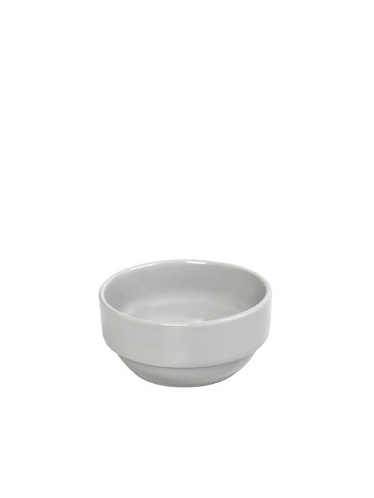 Espiel Essentials Cereal Serving Bowl Round Ceramic Grey with Diameter 10cm