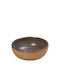 Espiel Calabria Serving Bowl Round Beige with Diameter 16cm