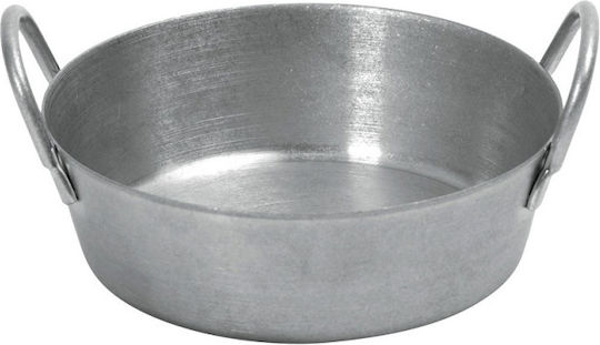 Espiel Snow Μπωλ Σερβιρίσματος για Ντιπ Στρογγυλό Inox Ασημί με Διάμετρο 8.2εκ. 6τμχ