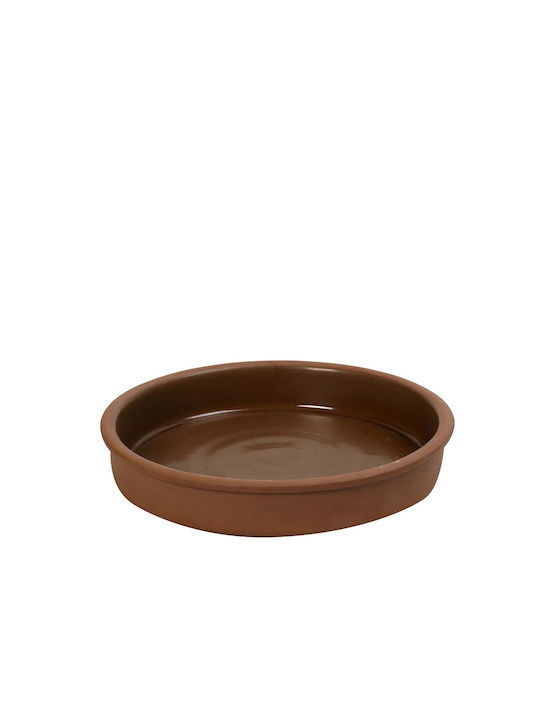 Espiel Aida Serving Bowl Round Brown with Diameter 21.5cm 6pcs