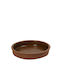 Espiel Aida Serving Bowl Round Brown with Diameter 21.5cm 6pcs