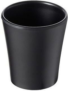Ready Serving Bowl Round made of Melamine Black with Diameter 6cm