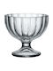 Bormioli Rocco Alaska Ice Cream Serving Bowl Round Glass Transparent with Diameter 10.4cm