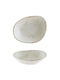 Bonna Nacrous Serving Bowl Square made of Porcelain White 10x10cm