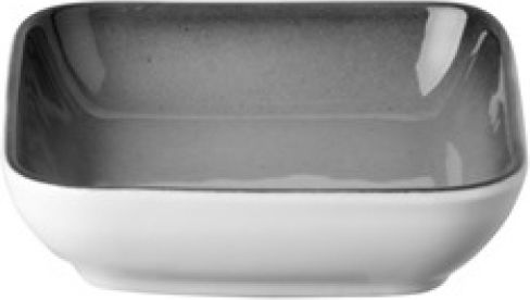 Lukanda Galaxy-A Serving Bowl Round made of Porcelain Grey with Diameter 10cm 24pcs
