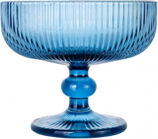Cryspo Trio Servierschale Eiscreme Rund Glas mit Durchmesser 12cm