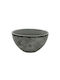 Oriana Ferelli Cereal Serving Bowl Round Ceramic Grey with Diameter 13cm