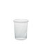 Intertan Serving Bowl Round Plastic Transparent with Diameter 11.7cm