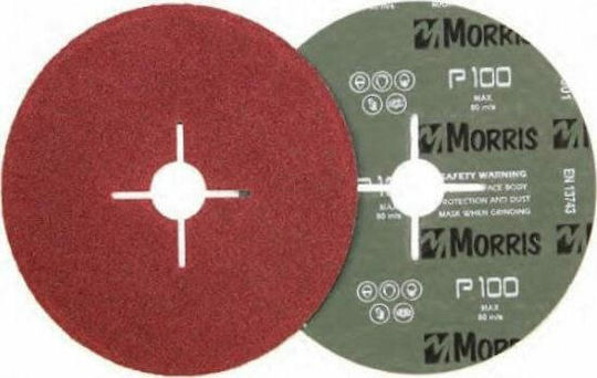Morris Orbital Sander Sanding Sheet K40 125x125mm Set 25pcs