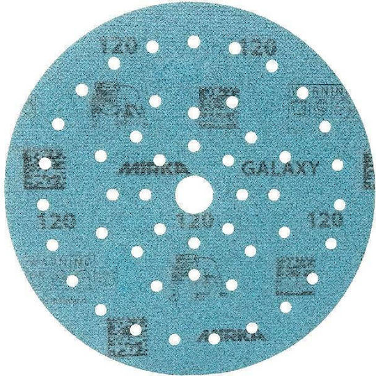 Mirka Galaxy Φύλλο Λείανσης Έκκεντρου Τριβείου K600 με Τρύπες 150x150mm Σετ 50τμχ