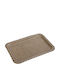 Espiel Kunststoff Rechteckig Serviertablett in Beige Farbe LTC2434K14-1 1Stück